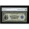 Image 1 : Fr. 708 $1 1918 Federal Reserve Bank Note CGA Gem Uncir