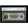 Image 1 : Fr. 710 $1 1918 Federal Reserve Bank Note CGA Gem Uncir