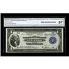 Image 1 : Fr. 712 $1 1918 Federal Reserve Bank Note CGA Gem Uncir