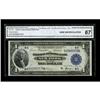 Image 1 : Fr. 712 $1 1918 Federal Reserve Bank Note CGA Gem Uncir