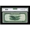 Image 2 : Fr. 712 $1 1918 Federal Reserve Bank Note CGA Gem Uncir