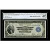 Image 1 : Fr. 717 $1 1918 Federal Reserve Bank Note CGA Gem Uncir
