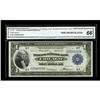Image 1 : Fr. 727 $1 1918 Federal Reserve Bank Note CGA Gem Uncir