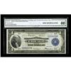 Image 1 : Fr. 727 $1 1918 Federal Reserve Bank Note CGA Gem Uncir