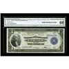 Image 1 : Fr. 727 $1 1918 Federal Reserve Bank Note CGA Gem Uncir
