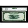 Image 2 : Fr. 729 $1 1918 Federal Reserve Bank Note CGA Gem Uncir