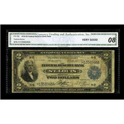 Fr. 769 $2 1918 Federal Reserve Bank Note CGA Very Good