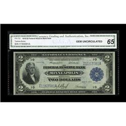 Fr. 772 $2 1918 Federal Reserve Bank Note CGA Gem Uncir