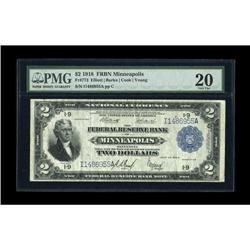 Fr. 773 $2 1918 Federal Reserve Bank Note PMG Very Fine