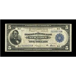 Fr. 782 $5 1918 Federal Reserve Bank Note Very Fine. Em