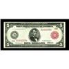 Image 1 : Fr. 833a $5 1914 Red Seal Federal Reserve Note Fine. A'