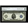 Image 1 : Fr. 847a $5 1914 Federal Reserve Note CGA Gem Uncircula