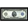 Image 1 : Fr. 850 $5 1914 Federal Reserve Note Very Choice New.