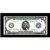 Image 1 : Fr. 851a $5 1914 Federal Reserve Note Gem New. Although