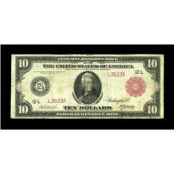 Fr. 963a $20 1914 Red Seal Federal Reserve Note Fine. T