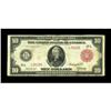 Image 1 : Fr. 963a $20 1914 Red Seal Federal Reserve Note Fine. T