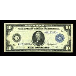Fr. 905 $10 1914 Federal Reserve Note Very Fine. A nice