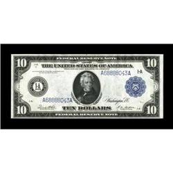 Fr. 907b $10 1914 Federal Reserve Note Choice Crisp Unc