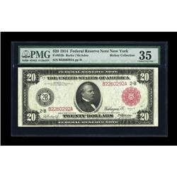Fr. 953b $20 1914 Red Seal Federal Reserve Note PMG Cho