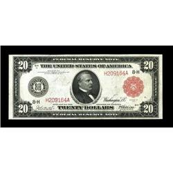 Fr. 959b $20 1914 Red Seal Federal Reserve Note Very Fi
