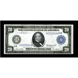 Fr. 1007 $20 1914 Federal Reserve Note Choice New. This