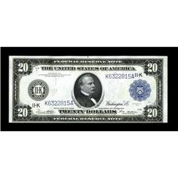 Fr. 1007 $20 1914 Federal Reserve Note Choice New. A se