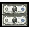 Image 1 : Fr. 1050 $50 1914 Federal Reserve Notes. Two Consecutiv