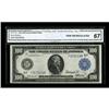 Image 1 : Fr. 1104 $100 1914 Federal Reserve Note CGA Gem Uncircu