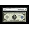 Image 1 : Fr. 1119 $100 1914 Federal Reserve Note CGA Gem Uncircu