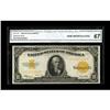 Image 1 : Fr. 1173 $10 1922 Gold Certificate CGA Gem Uncirculated