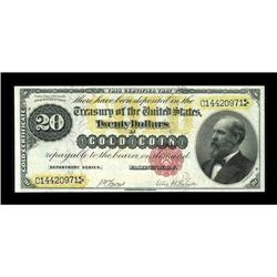 Fr. 1178 $20 1882 Gold Certificate Superb Gem New. A sp