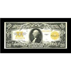 Fr. 1187 $20 1922 Gold Certificate Very Fine. Original