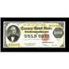 Image 1 : Fr. 1215 $100 1922 Gold Certificate Very Fine. This is