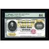 Image 1 : Fr. 1225 $10000 1900 Gold Certificate PMG Choice Uncirc
