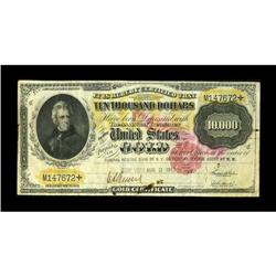 Fr. 1225 $10000 1900 Gold Certificate Fine-Very Fine. T