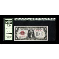 Fr. 1500 $1 1928 Legal Tender Note. PCGS Gem New 66PPQ.