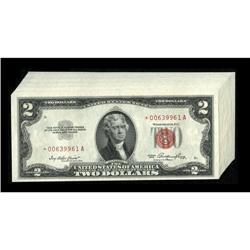 Fr. 1509* $2 1953 Legal Tender Notes. 20 Consecutive Ex