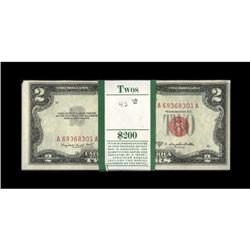 Fr. 1511 $2 1953B Legal Tender Notes. Original Pack of