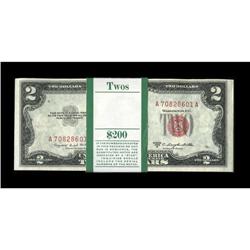Fr. 1511 $2 1953B Legal Tender Notes. Original Pack of