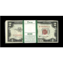 Fr. 1511 $2 1953B Legal Tender Notes. Original Pack of