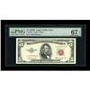 Image 1 : Fr. 1534* $5 1953B Legal Tender Note. PMG Superb Gem Un