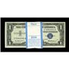 Image 1 : Fr. 1619 $1 1957 Silver Certificates. Original Pack of