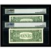 Image 2 : Fr. 1621 $1 1957B Silver Certificate. PMG Gem Uncircula