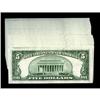 Image 2 : Fr. 1655 $5 1953 Silver Certificates. Thirty-five Examp