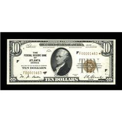 Fr. 1860-F* $10 1929 Federal Reserve Bank Note. Extreme