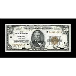 Fr. 1880-B $50 1929 Federal Reserve Bank Note. Choice C
