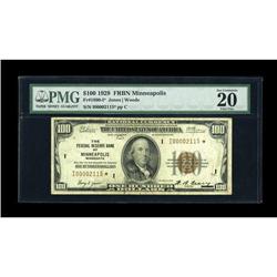 Fr. 1890-I* $100 1929 Federal Reserve Bank Note. PMG Ve