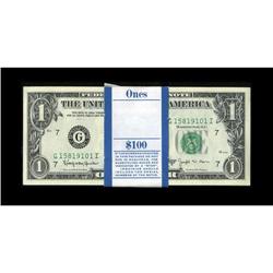 Fr. 1902-B $1 1963B Federal Reserve Notes. Original Pac