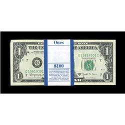 Fr. 1902-G $1 1963B Federal Reserve Note. Gem Crisp Unc