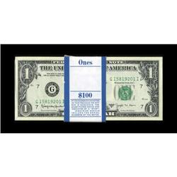 Fr. 1902-G $1 1963B Federal Reserve Notes. Original Pac